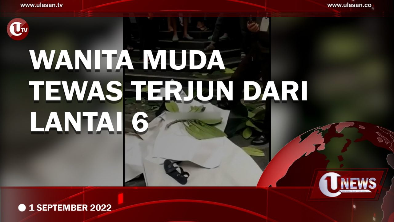 [Video] Wanita Muda Meninggal Terjun dari Lantai 6 Pasar Baru
