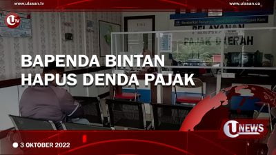 [Video] Bapenda Bintan Hapus Denda Pajak