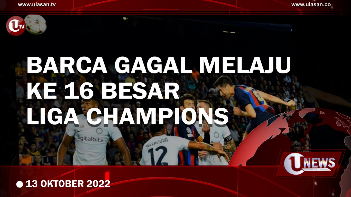 [Video] Ditahan Imbang Inter, Barca Terancam Gagal ke 16 Besar Liga Champions
