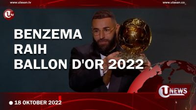 [Video] Benzema Raih Ballon d’Or 2022