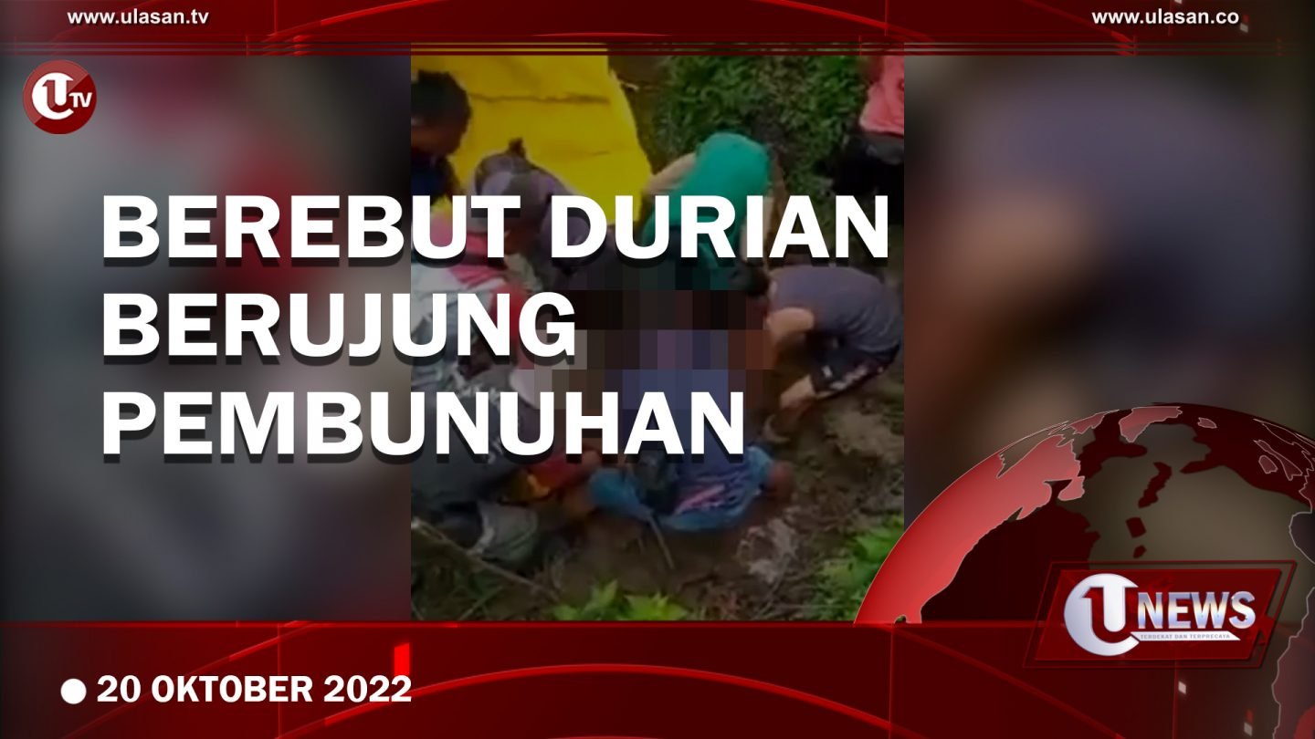 [Video] Seorang Pria Meregang Nyawa Gegara Berebut Durian