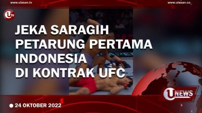 [Video] Jeka Saragih Cetak Sejarah, Petarung Pertama Indonesia di Kontrak UFC