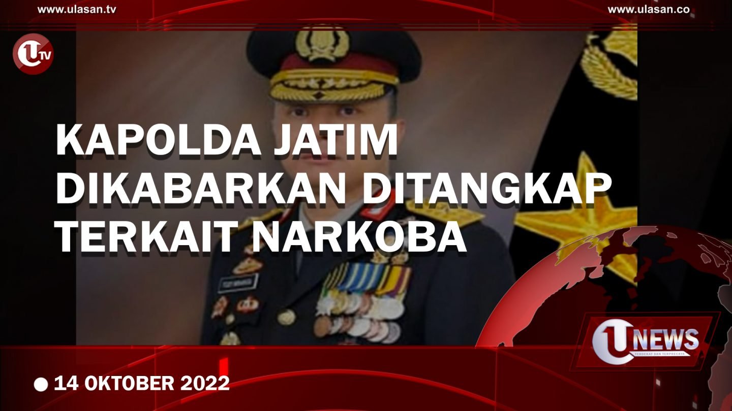 [Video] Kapolda Jatim Irjen Teddy Minahasa Diduga Ditangkap Terkait Narkoba