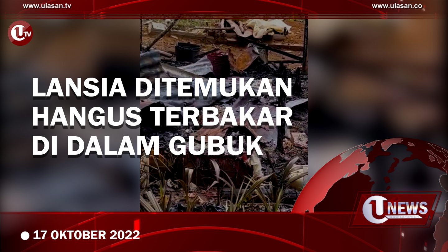 [Video] Lansia di Bengkulu Tengah Ditemukan Hangus Terbakar