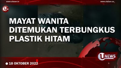 [Video] Geger! Penemuan Mayat Terbungkus Plastik Hitam di Bekasi