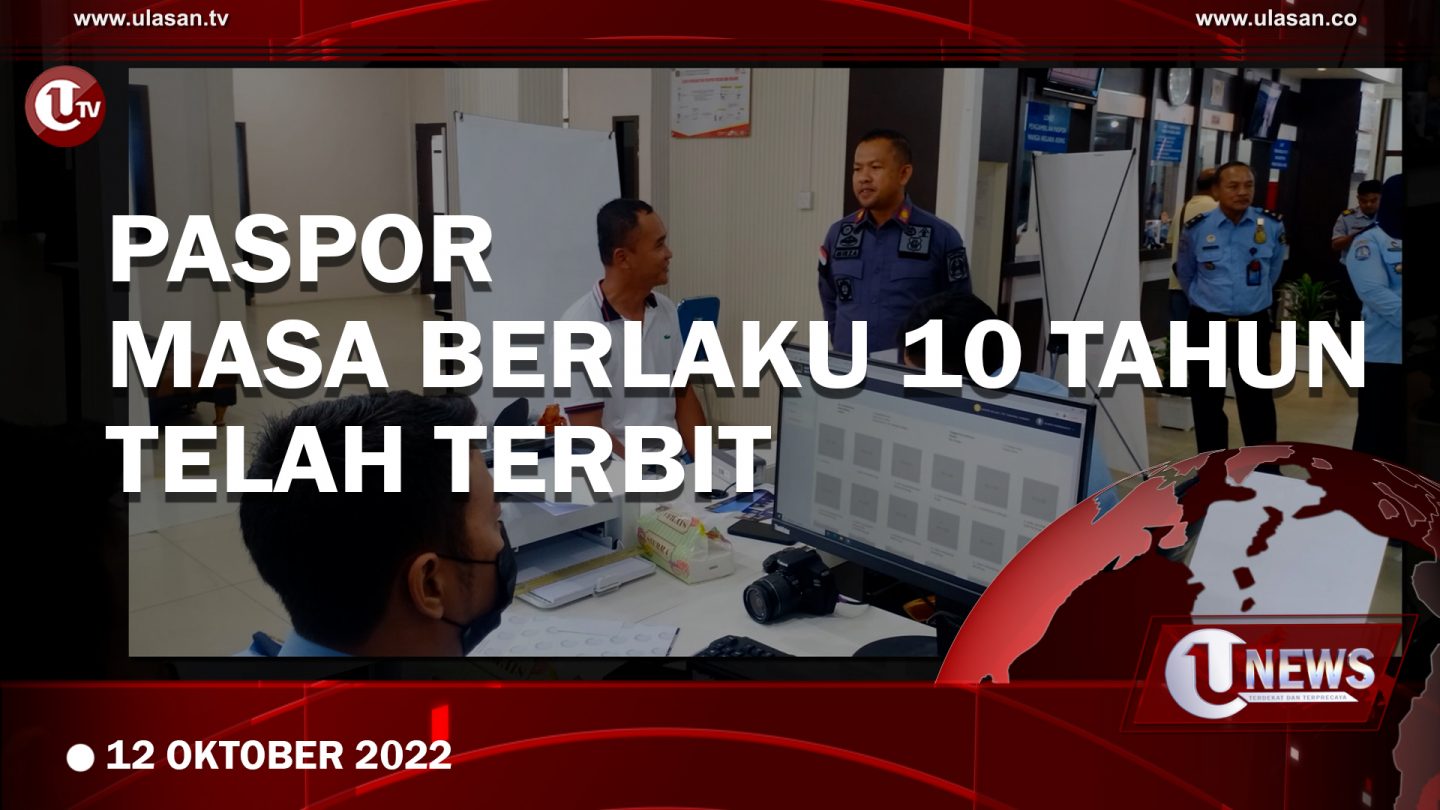 [Video] Imigrasi Tanjungpinang Terbitkan Paspor Masa Berlaku 10 Tahun