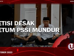 RIBUAN ORANG TANDATANGANI PETISI AGAR KETUM PSSI MUNDUR