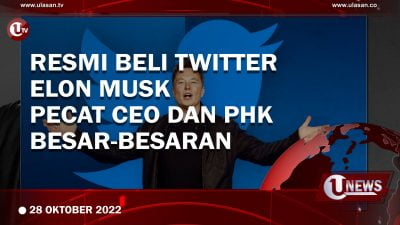 [Video] Resmi Beli Twitter, Elon Musk Pecat Sejumlah CEO dan Petinggi Twitter