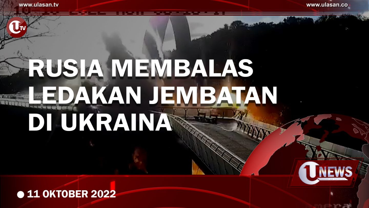 [Video] Detik-Detik Ledakan di Jembatan Klitschko