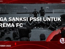 KOMDIS PSSI JATUHKAN TIGA SANKSI UNTUK AREMA FC