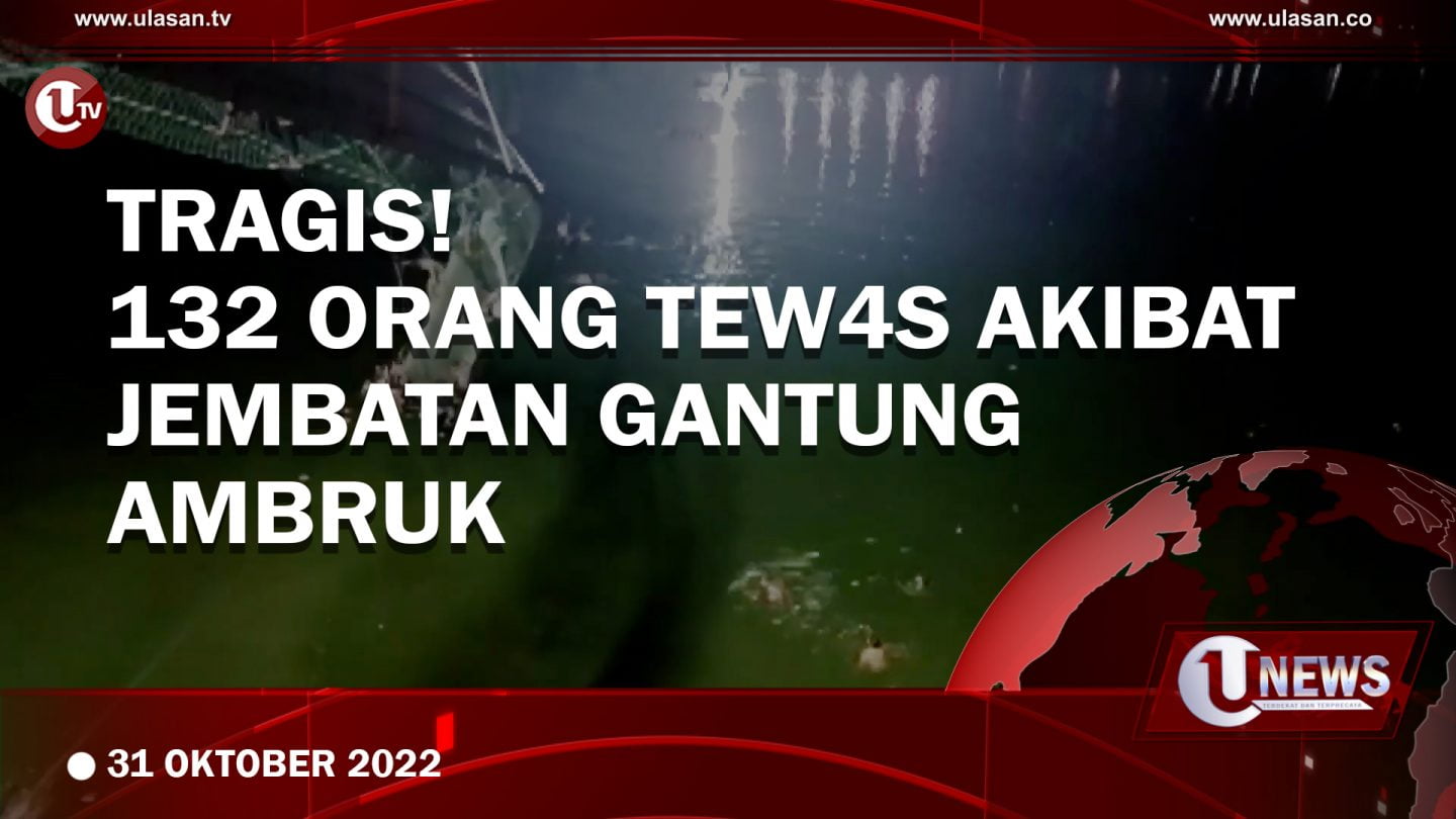 [Video] Jembatan Gantung Usia 100 Tahun Ambruk, 132 Orang Meninggal