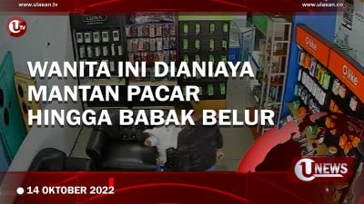 [Video] Wanita Muda Dianiaya Mantan Pacar di Konter HP