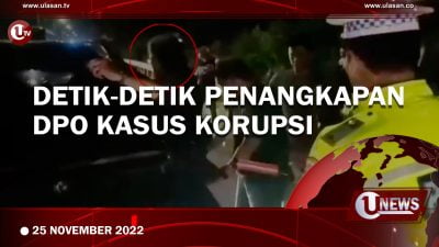 [Video] DPO Tersangka Kasus Korupsi Diringkus di Tol Jakarta JORR