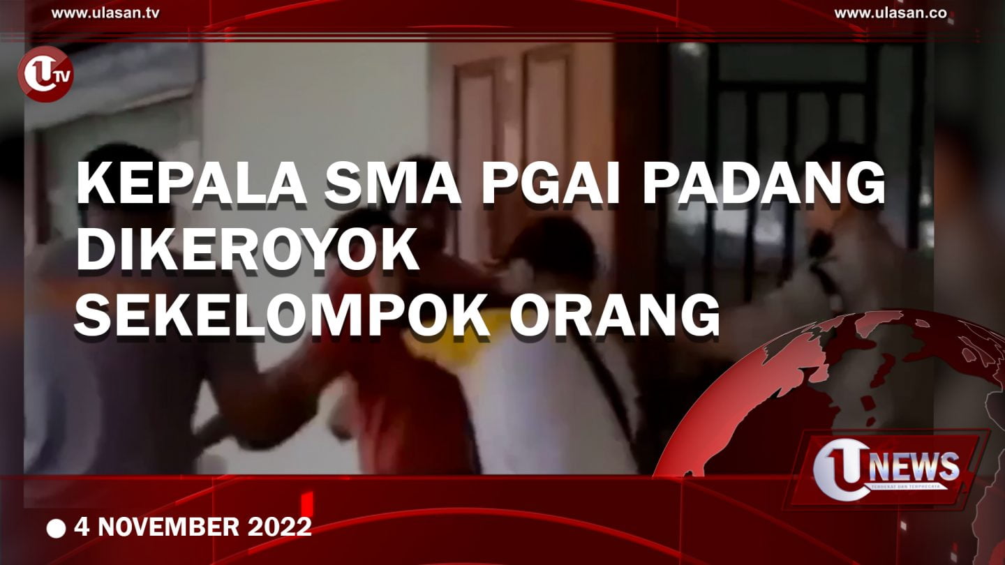 [Video] Kepala SMA PGAI Padang Dikeroyok Sekelompok Orang
