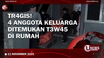 [Video] Penemuan 4 M4y*t Membusuk di Dalam Rumah