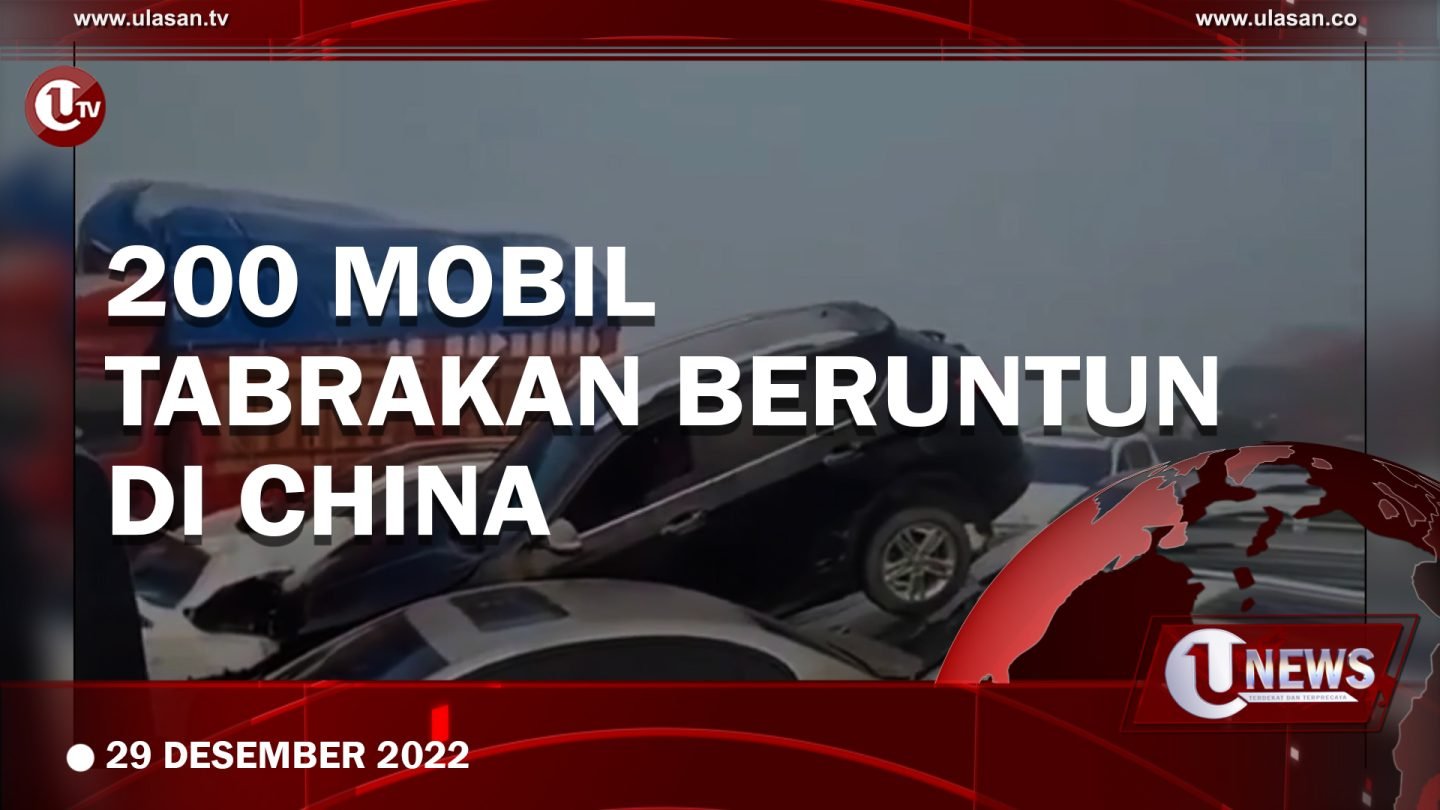 [Video] 200 Mobil Terlibat Kecelakaan Beruntun di China