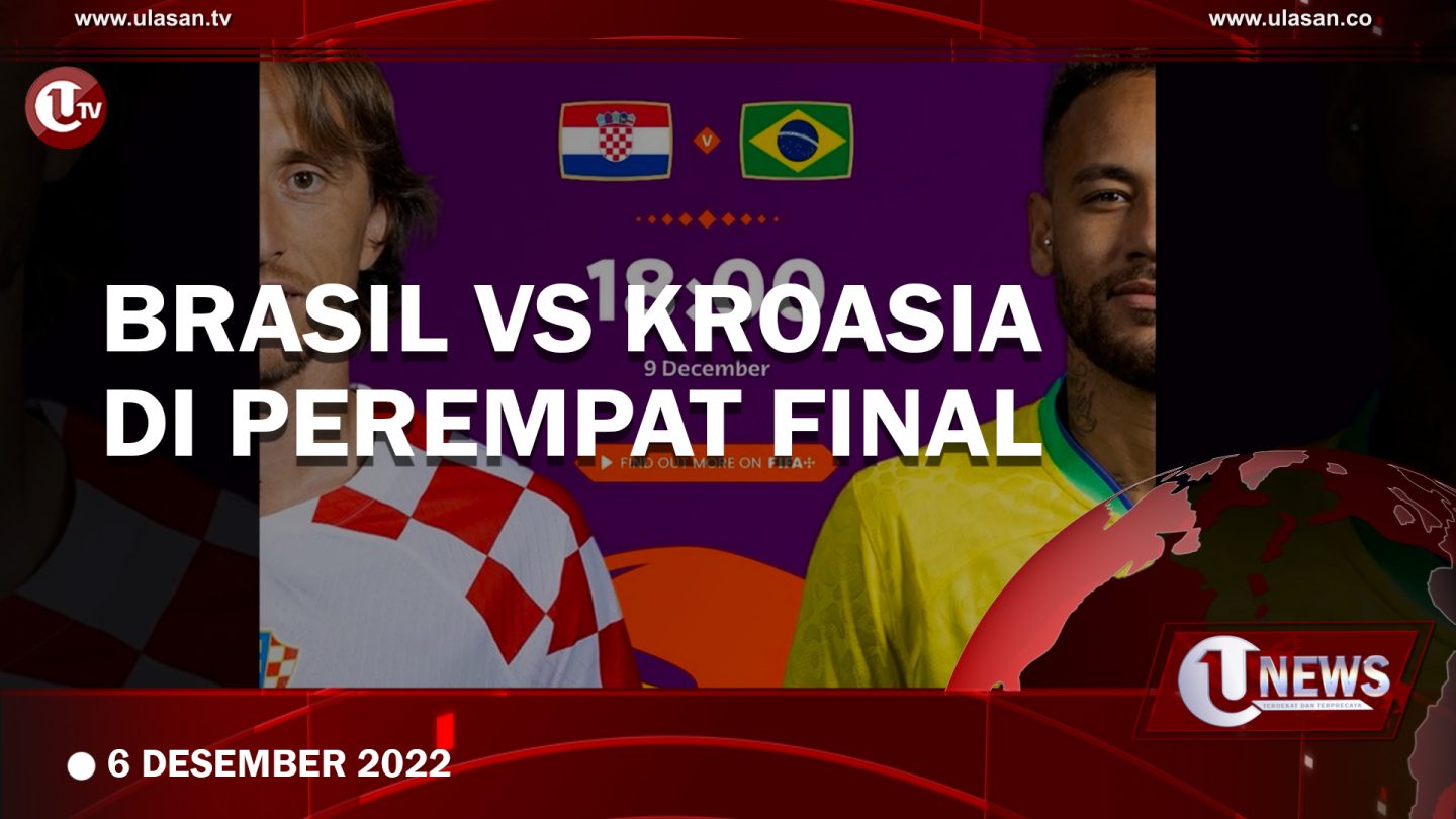[Video] Libas Korsel 4-1, Brasil Bertemu Kroasia di Perempat Final