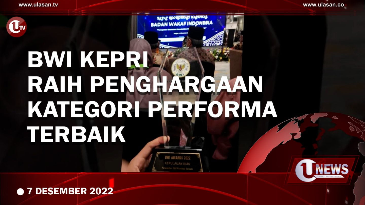 [Video] BWI Kepri Raih Penghargaan Kategori Performa Terbaik