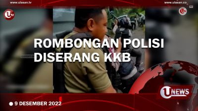[Video] Detik-Detik Rombongan Polisi Diserang KKB