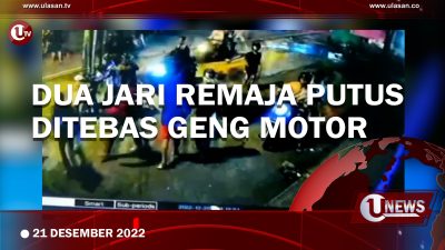 [Video] Dua Jari Remaja Putus Ditebas Geng Motor