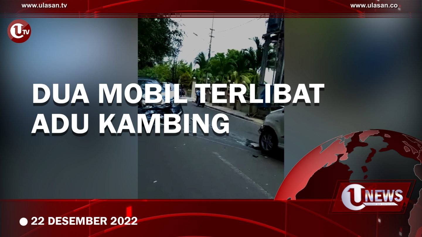 [Video] Dua Mobil Terlibat Adu Kambing