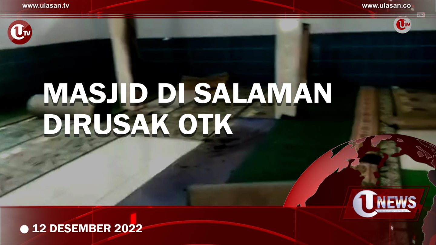 [Video] Masjid di Salaman Magelang Dirusak Orang Tak Dikenal