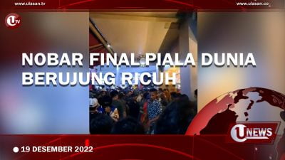 [Video] Nobar Final Piala Dunia di Summarecon Mall Berujung Ricuh