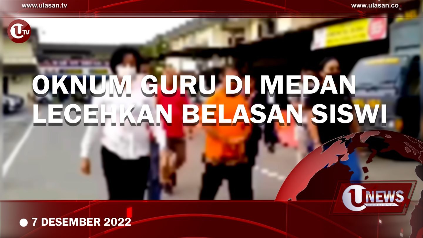 [Video] Lecehkan Belasan Siswi, Oknum Guru SMP di Medan Ditangkap