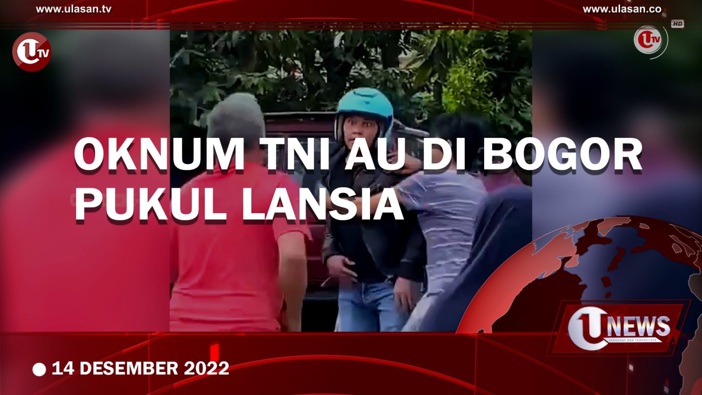 [Video] Oknum TNI AU di Bogor Pukul Lansia