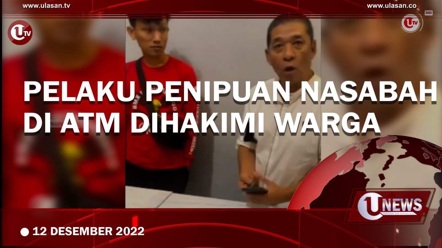 [Video] Pelaku Penipuan Terhadap Nasabah di Mesin ATM Ditangkap