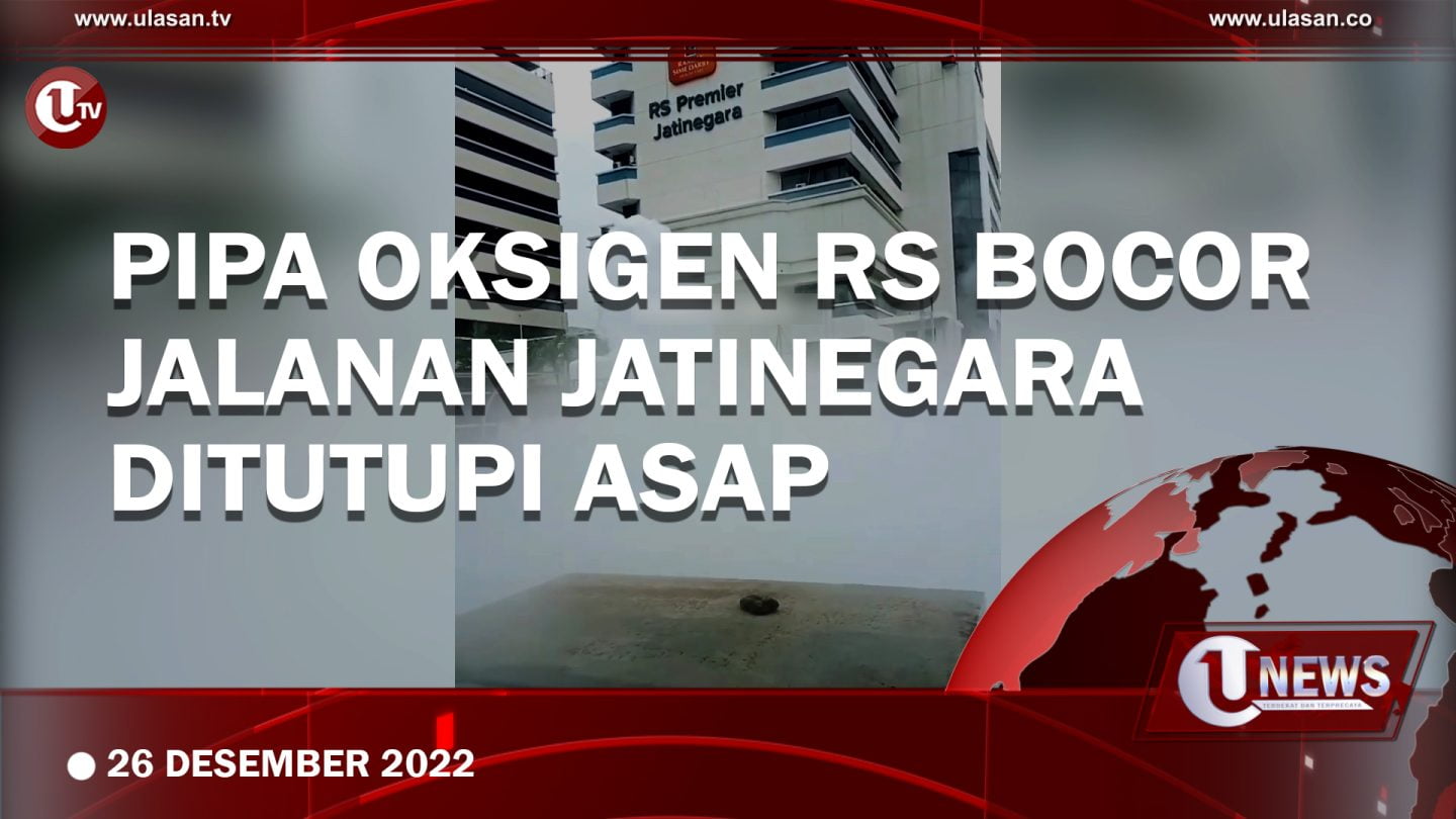 [Video] Heboh, Asap Putih Mengepul di Jalan Jatinegara