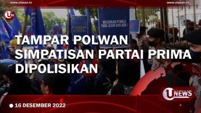 [Video] Tampar Polwan, Simpatisan Partai Prima Dipolisikan