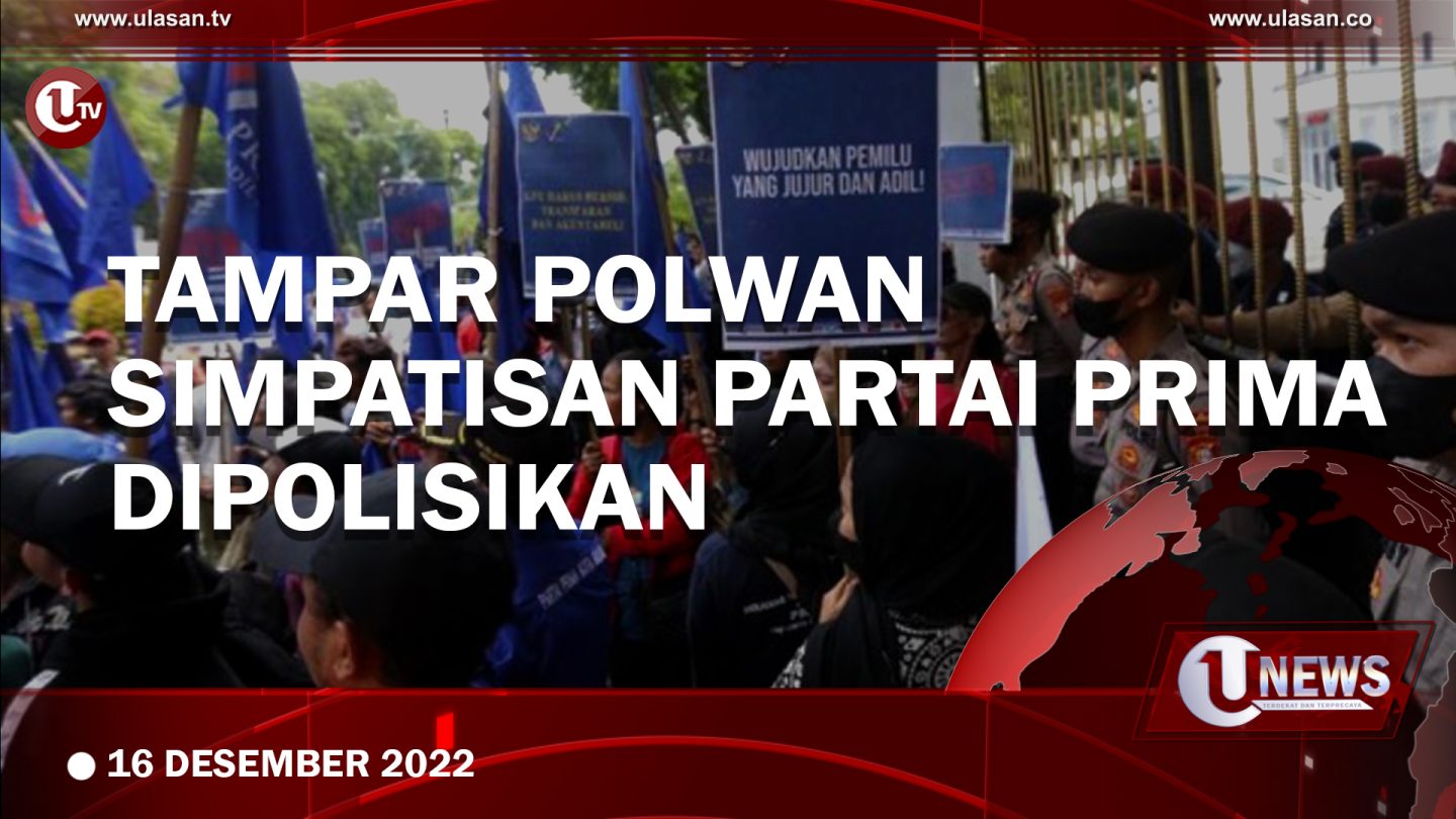 [Video] Tampar Polwan, Simpatisan Partai Prima Dipolisikan