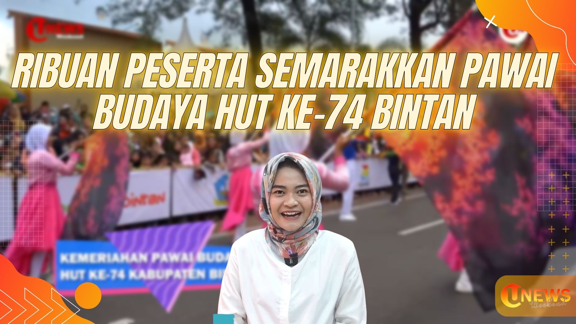 [Video] Kemeriahan Pawai Budaya HUT Ke-74 Kabupaten Bintan