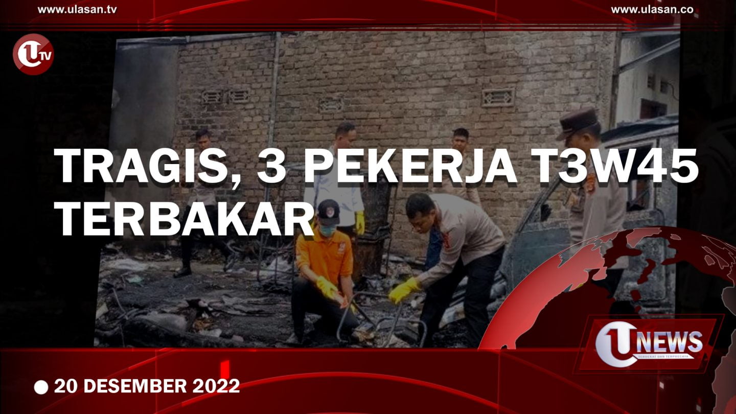 [Video] Gudang Penyimpanan BBM Ilegal di Muara Enim Terbakar