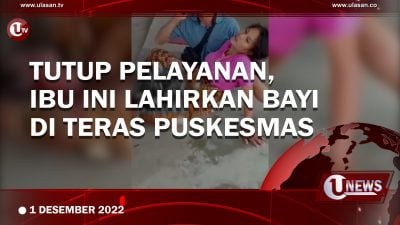 [Video] Viral! Ibu di Tapanuli Tengah Melahirkan di Teras Puskesmas