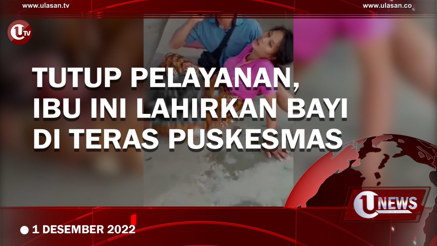 [Video] Viral! Ibu di Tapanuli Tengah Melahirkan di Teras Puskesmas