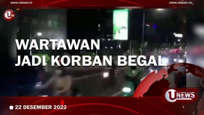 [Video] Polisi Kantongi Identitas Pelaku Begal Wartawan