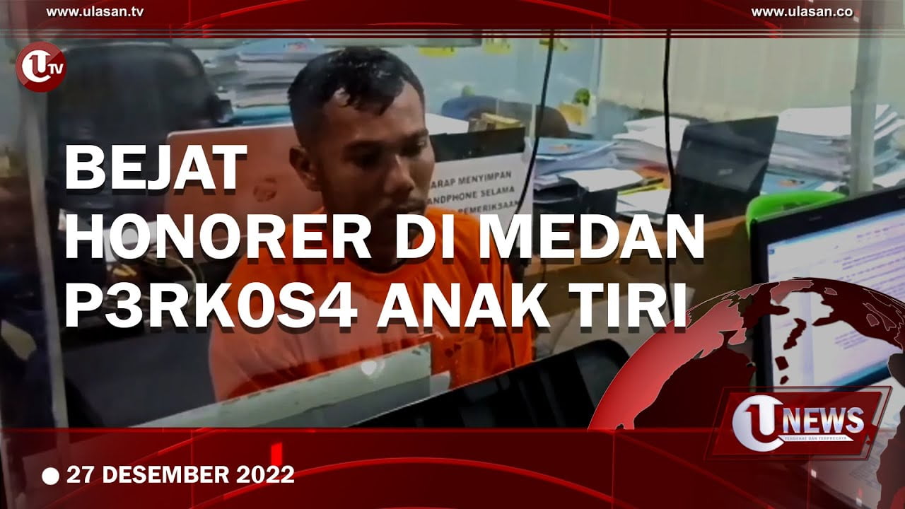 [Video] Pegawai Honorer di Medan Rudapaksa Anak Tiri