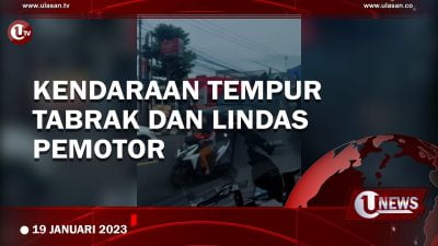 [Video] Ranpur Tabrak dan Lindas Pemotor
