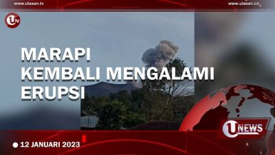 [Video] Marapi Kembali Mengalami Erupsi