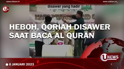 [Video] Viral, Qoriah Disawer Saat Lantunkan Ayat Al Quran