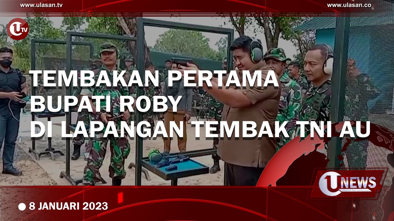 [Video] Bupati Bintan Resmikan Lapangan Tembak TNI AU Marda Sarjono