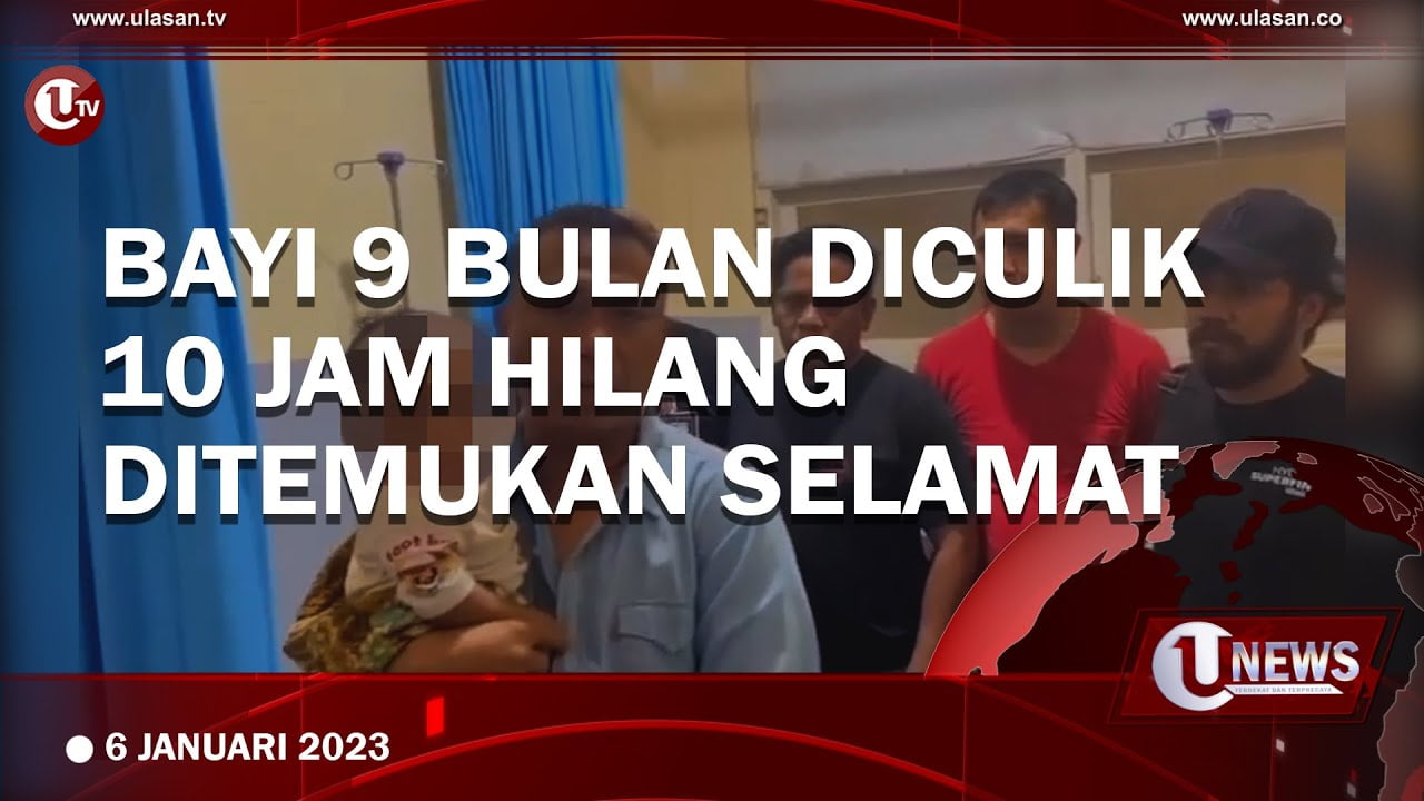 [Video] Sempat Diculik, Bayi 9 Bulan Ditemukan di Semak-Semak