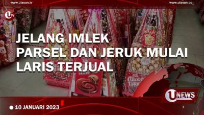 [Video] Jelang Imlek, Parsel dan Jeruk Mulai Laris Terjual
