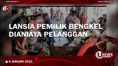 [Video] Lansia Pemilik Bengkel di Medan Dianiaya Pelanggan