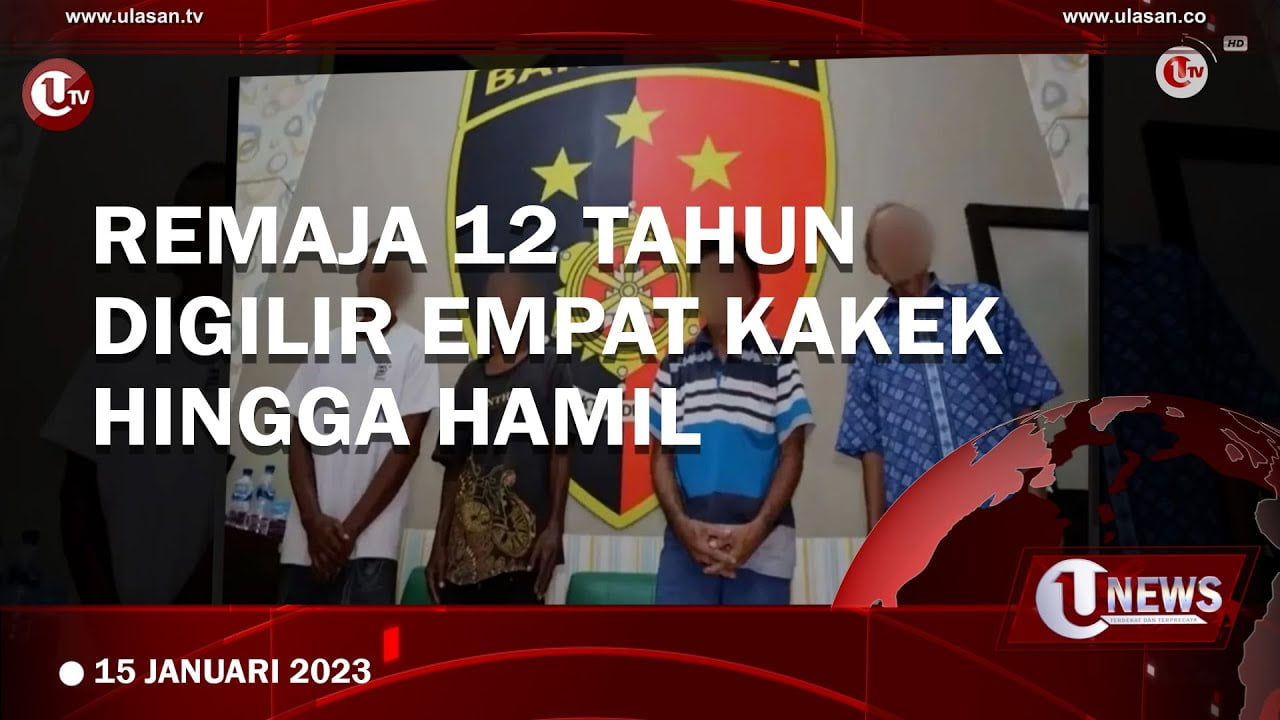 [Video] Remaja 12 Tahun Digilir Empat Kakek Hingga Hamil