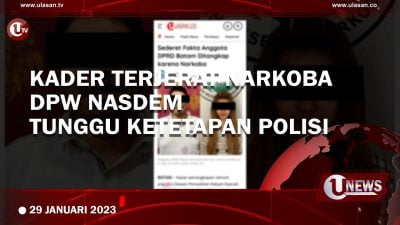 [Video] Kader Terjerat Narkoba, DPW Nasdem Tunggu Ketetapan Polisi