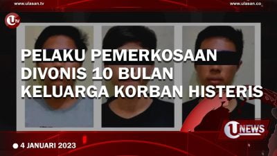 [Video] 2 Pelaku Rudapaksa Terhadap Pelajar SMA Divonis 10 Bulan