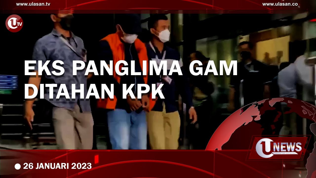 Sempat Buron, EKS Panglima GAM Ditahan KPK